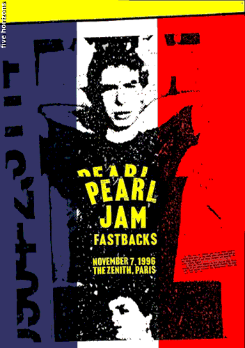 Cartel para Pearl Jam