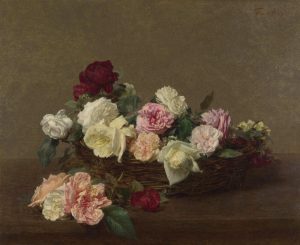 Henri-Fantin-Latour-A-Basket-Of-Roses